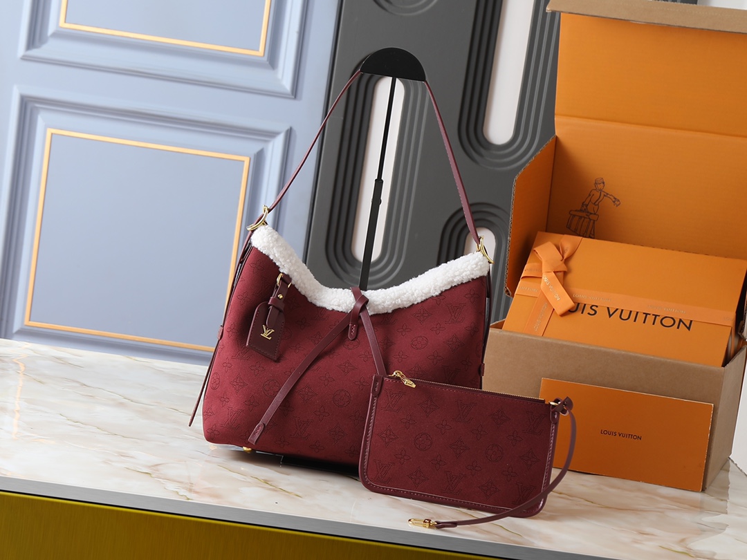 Louis Vuitton LV Classic Handbag Monogram Miroir Model M45039 Padlock Detail Fashion Statement Authentic Style